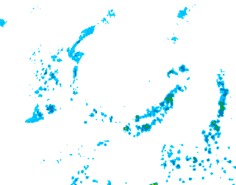GDPS precipitation 144 hour forecast chart for Canada based on 2026/07/20 0000Z data