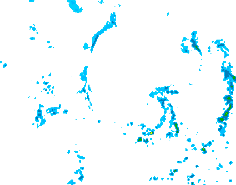 GDPS precipitation 168 hour forecast chart for Canada based on 2026/07/20 0000Z data