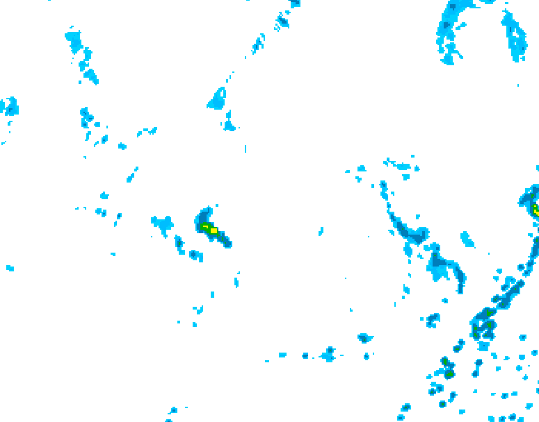 GDPS precipitation 198 hour forecast chart for Canada based on 2026/07/20 0000Z data