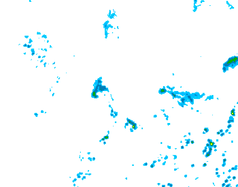GDPS precipitation 216 hour forecast chart for Canada based on 2026/07/20 0000Z data