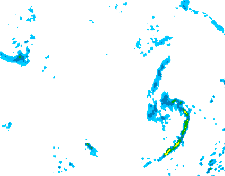 GDPS precipitation 048 hour forecast chart for Canada based on 2026/07/20 1200Z data
