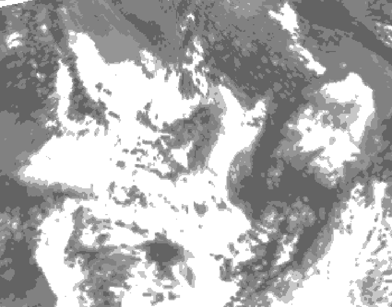 GDPS total cloud 060 hour forecast chart for Canada based on 2026/07/20 0000Z data