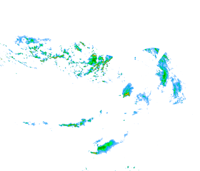 Weather radar data valid at 2026/07/20 19:18 UTC