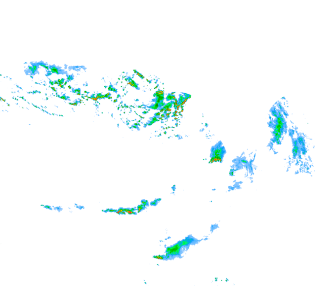Weather radar data valid at 2026/07/20 19:36 UTC