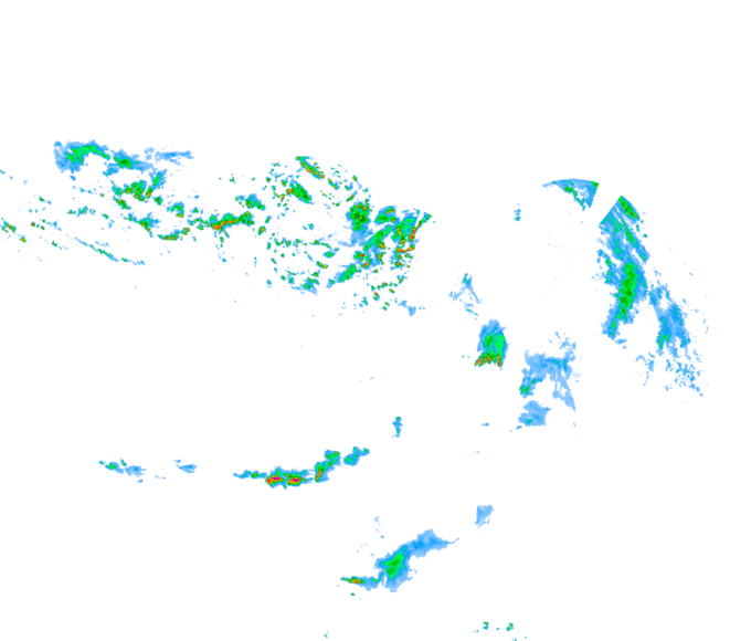 Weather radar data valid at 2026/07/20 19:54 UTC