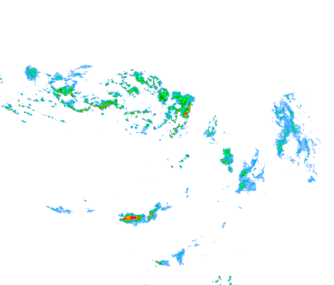 Weather radar data valid at 2026/07/20 20:42 UTC