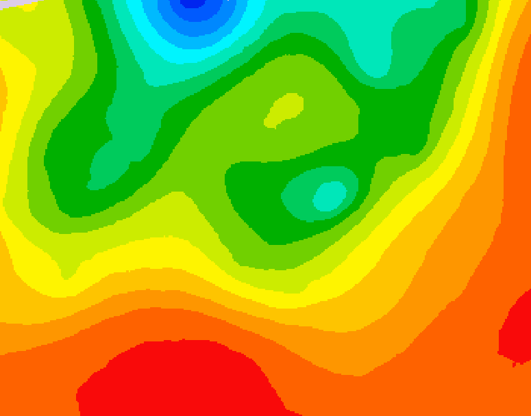 GDPS 500 millibar geopotential height 108 hour forecast chart for Canada based on 2026/07/21 0000Z data