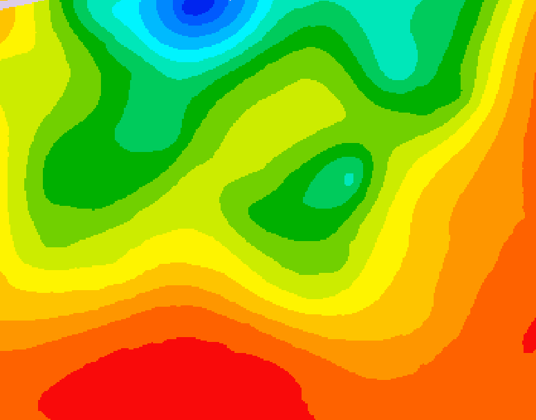 GDPS 500 millibar geopotential height 120 hour forecast chart for Canada based on 2026/07/21 0000Z data