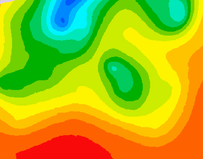 GDPS 500 millibar geopotential height 150 hour forecast chart for Canada based on 2026/07/21 0000Z data