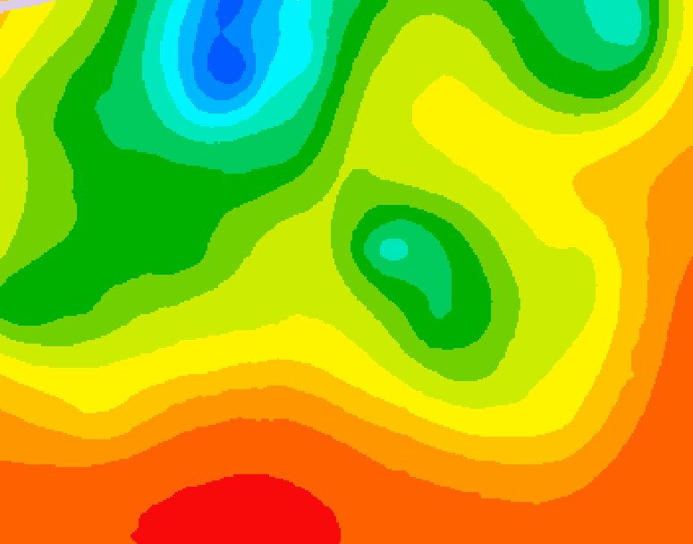 GDPS 500 millibar geopotential height 156 hour forecast chart for Canada based on 2026/07/21 0000Z data