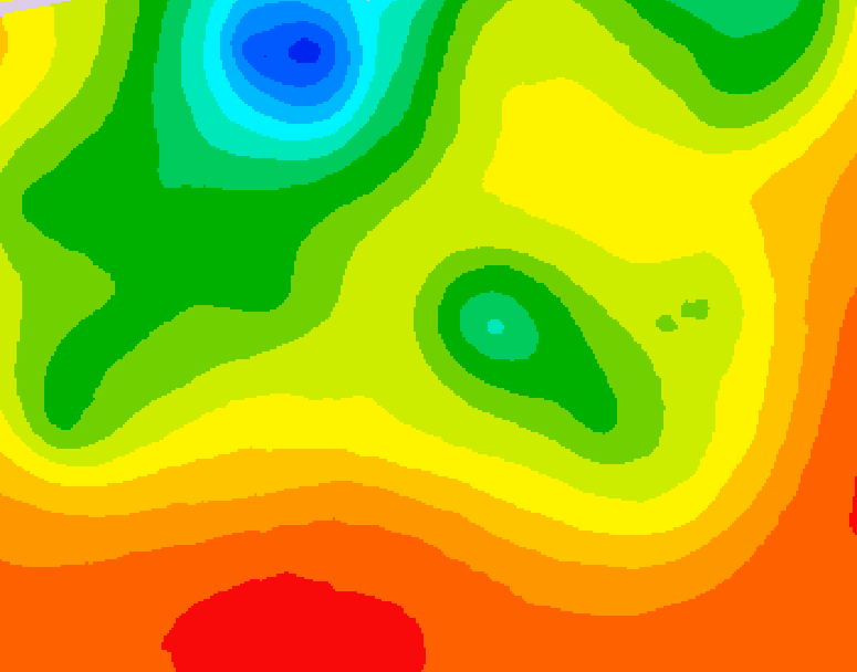 GDPS 500 millibar geopotential height 168 hour forecast chart for Canada based on 2026/07/21 0000Z data