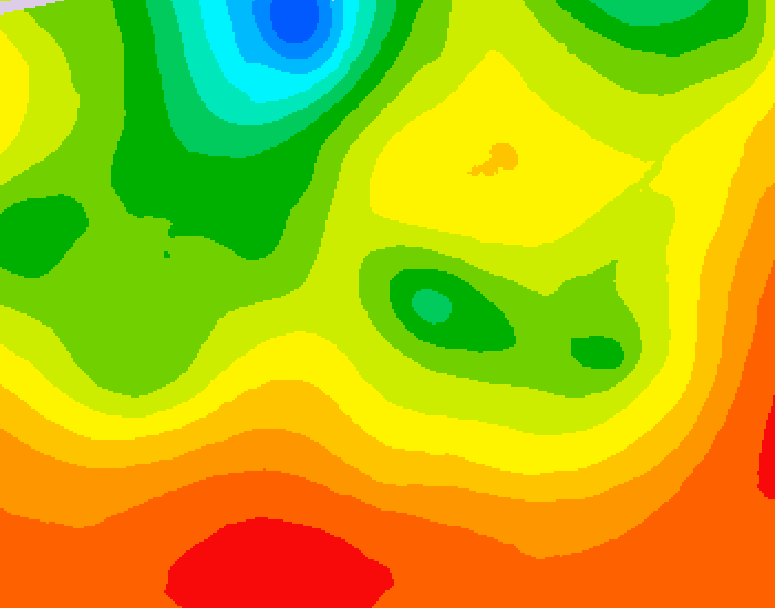 GDPS 500 millibar geopotential height 186 hour forecast chart for Canada based on 2026/07/21 0000Z data