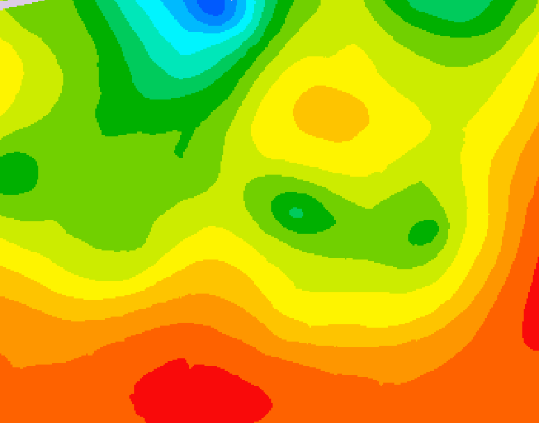 GDPS 500 millibar geopotential height 192 hour forecast chart for Canada based on 2026/07/21 0000Z data