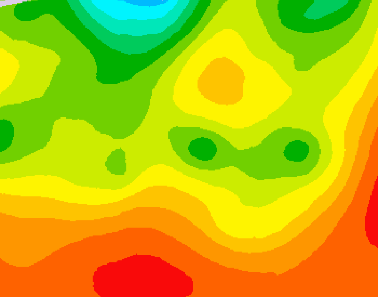 GDPS 500 millibar geopotential height 204 hour forecast chart for Canada based on 2026/07/21 0000Z data