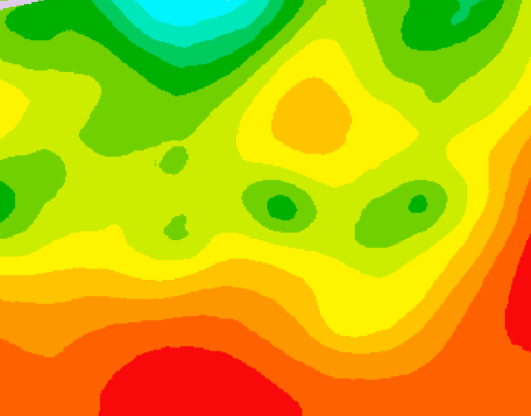 GDPS 500 millibar geopotential height 210 hour forecast chart for Canada based on 2026/07/21 0000Z data