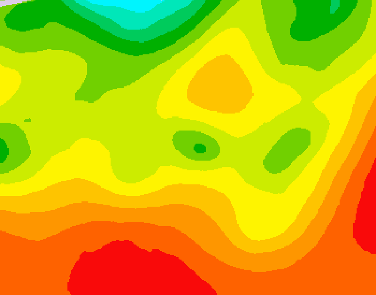 GDPS 500 millibar geopotential height 216 hour forecast chart for Canada based on 2026/07/21 0000Z data
