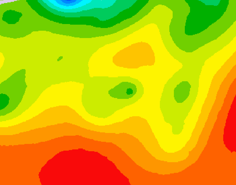 GDPS 500 millibar geopotential height 228 hour forecast chart for Canada based on 2026/07/21 0000Z data