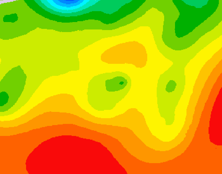 GDPS 500 millibar geopotential height 234 hour forecast chart for Canada based on 2026/07/21 0000Z data