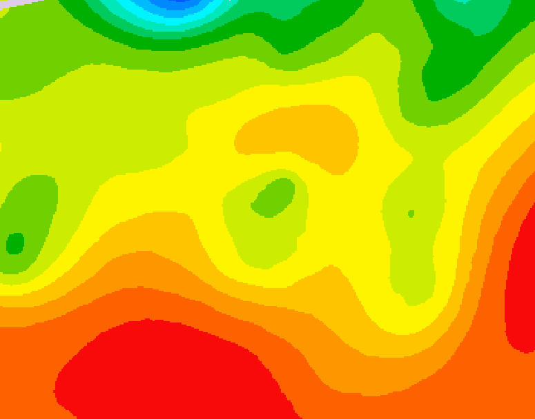 GDPS 500 millibar geopotential height 240 hour forecast chart for Canada based on 2026/07/21 0000Z data