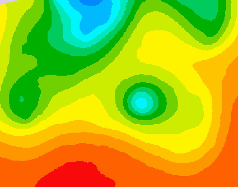 GDPS 500 millibar geopotential height 144 hour forecast chart for Canada based on 2026/07/21 1200Z data