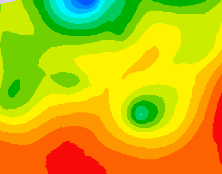 GDPS 500 millibar geopotential height 204 hour forecast chart for Canada based on 2026/07/21 1200Z data