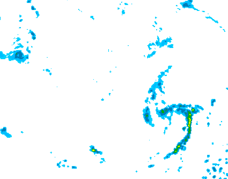 GDPS precipitation 024 hour forecast chart for Canada based on 2026/07/21 1200Z data