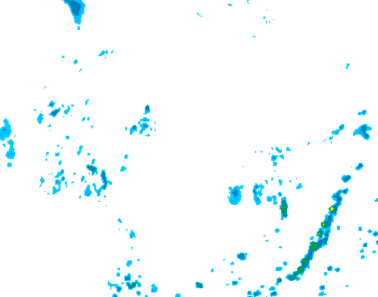 GDPS precipitation 228 hour forecast chart for Canada based on 2026/07/21 1200Z data