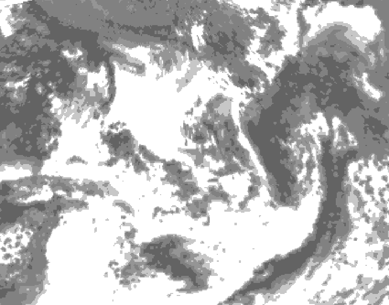 GDPS total cloud 066 hour forecast chart for Canada based on 2026/07/21 0000Z data