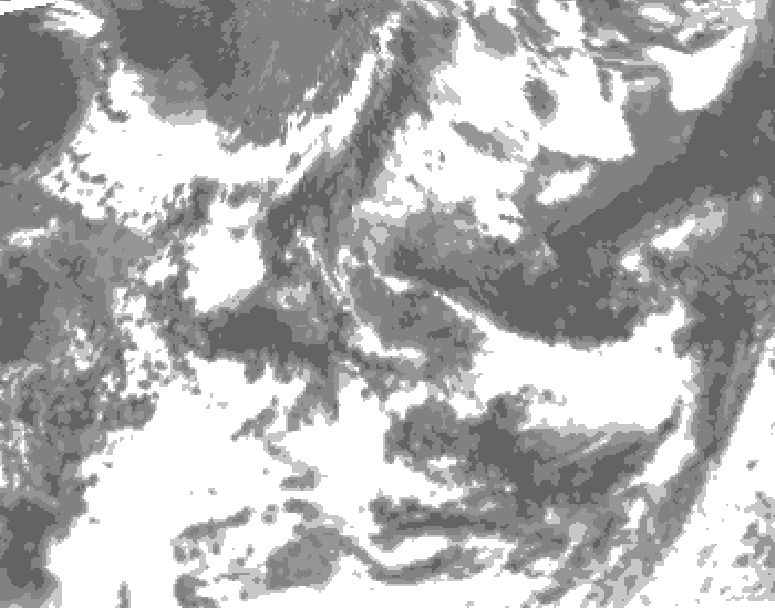 GDPS total cloud 204 hour forecast chart for Canada based on 2026/07/21 0000Z data