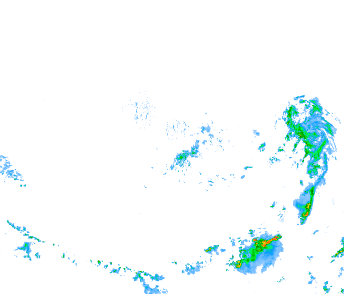 Weather radar data valid at 2026/07/21 12:24 UTC
