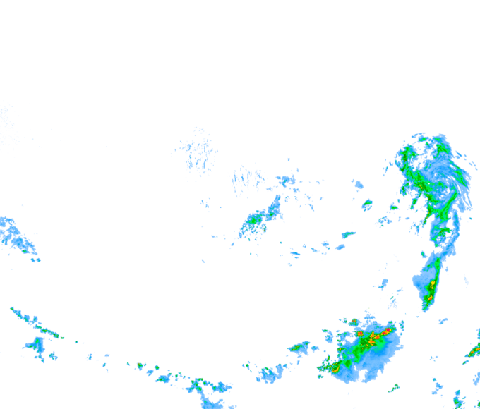 Weather radar data valid at 2026/07/21 12:36 UTC