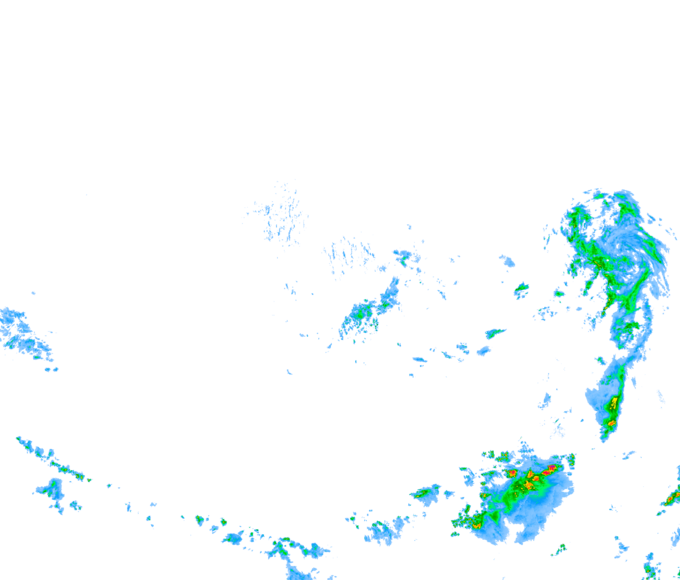 Weather radar data valid at 2026/07/21 12:42 UTC