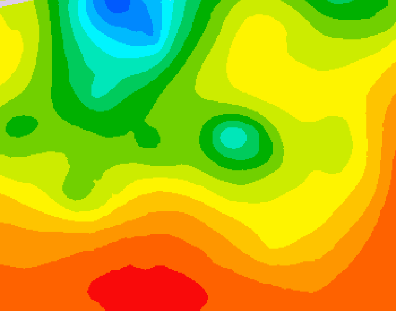 GDPS 500 millibar geopotential height 168 hour forecast chart for Canada based on 2026/07/22 0000Z data