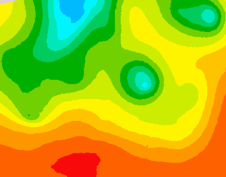 GDPS 500 millibar geopotential height 144 hour forecast chart for Canada based on 2026/07/22 1200Z data