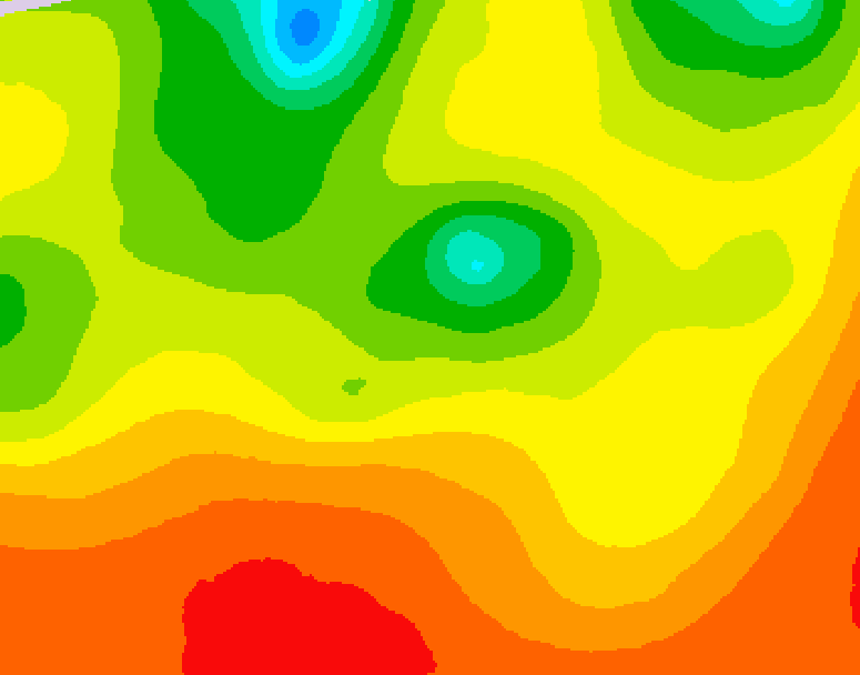 GDPS 500 millibar geopotential height 180 hour forecast chart for Canada based on 2026/07/22 1200Z data