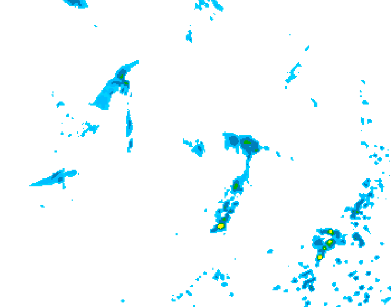 GDPS precipitation 084 hour forecast chart for Canada based on 2026/07/22 0000Z data