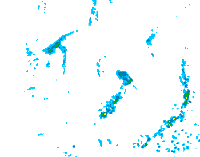 GDPS precipitation 066 hour forecast chart for Canada based on 2026/07/22 1200Z data