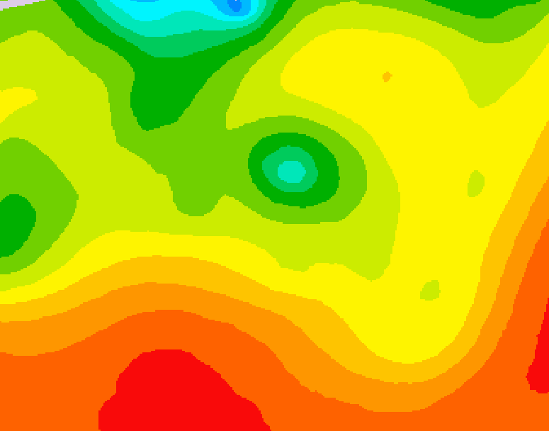 GDPS 500 millibar geopotential height 168 hour forecast chart for Canada based on 2026/07/23 1200Z data