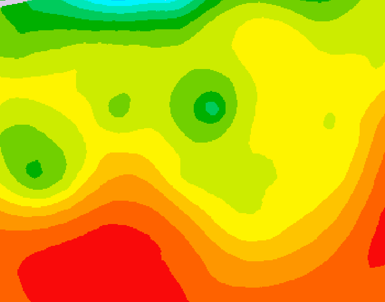 GDPS 500 millibar geopotential height 204 hour forecast chart for Canada based on 2026/07/23 1200Z data