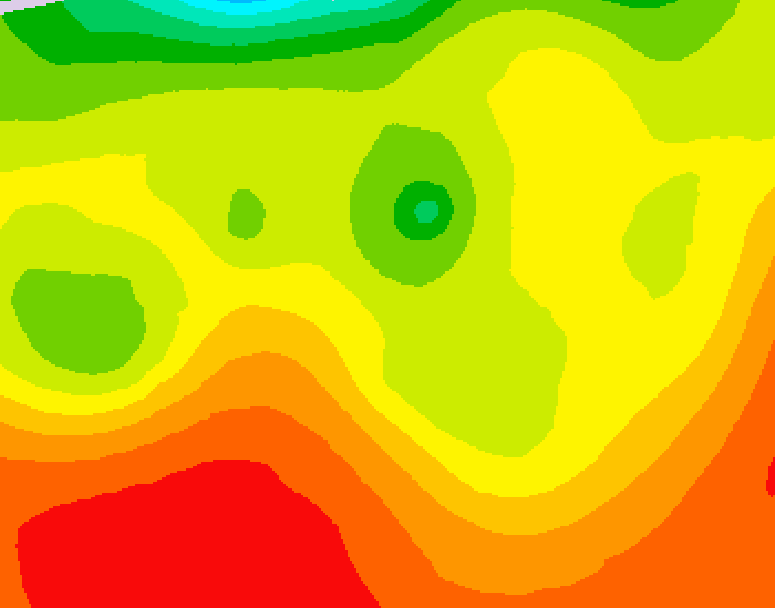 GDPS 500 millibar geopotential height 210 hour forecast chart for Canada based on 2026/07/23 1200Z data