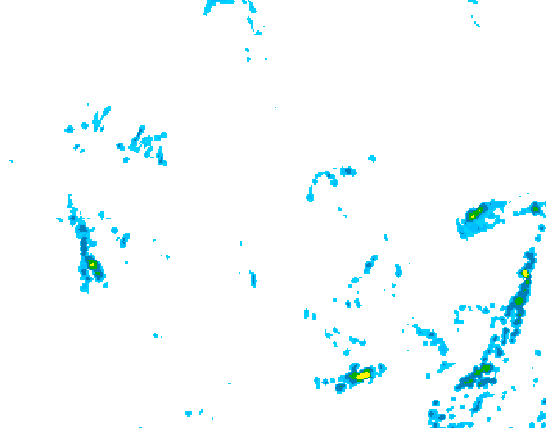 GDPS precipitation 120 hour forecast chart for Canada based on 2026/07/23 1200Z data