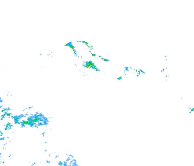 Weather radar data valid at 2026/07/23 19:18 UTC