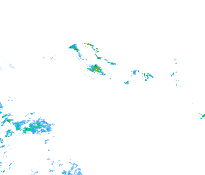 Weather radar data valid at 2026/07/23 19:24 UTC