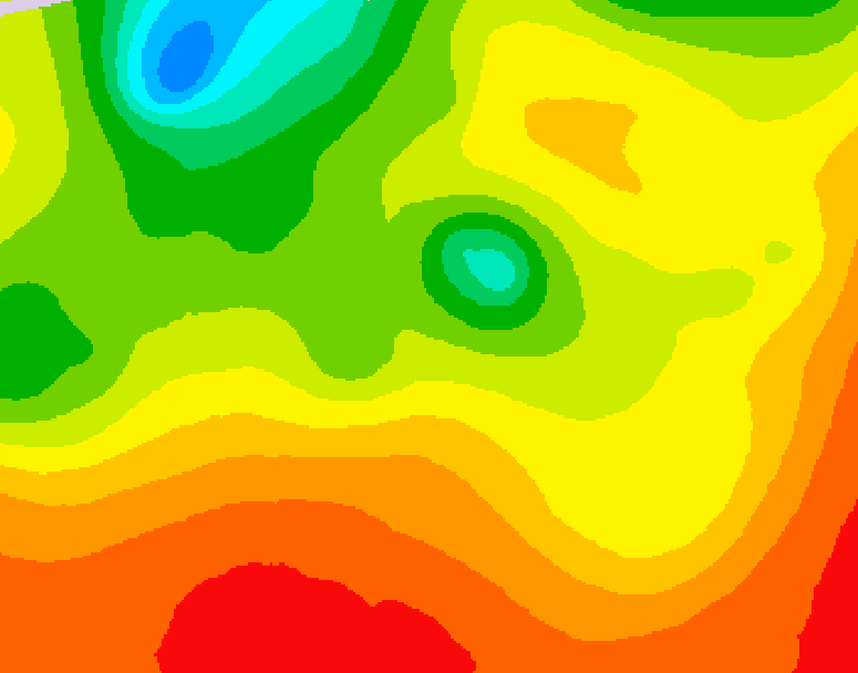 GDPS 500 millibar geopotential height 144 hour forecast chart for Canada based on 2026/07/24 0000Z data