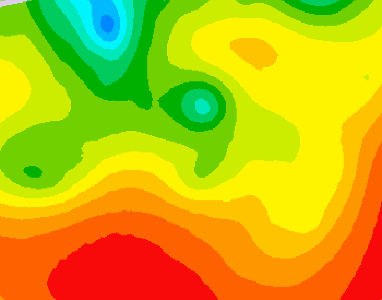 GDPS 500 millibar geopotential height 168 hour forecast chart for Canada based on 2026/07/24 0000Z data