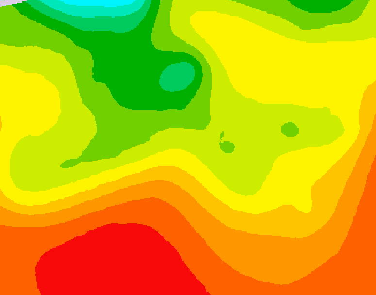 GDPS 500 millibar geopotential height 192 hour forecast chart for Canada based on 2026/07/24 0000Z data