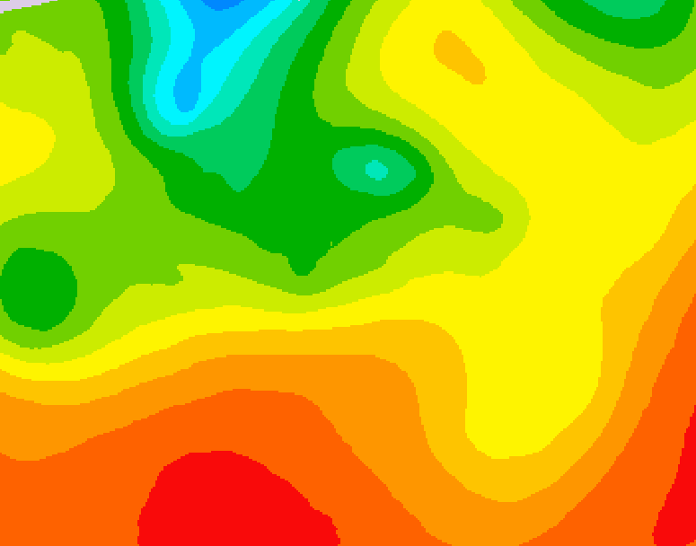 GDPS 500 millibar geopotential height 144 hour forecast chart for Canada based on 2026/07/24 1200Z data