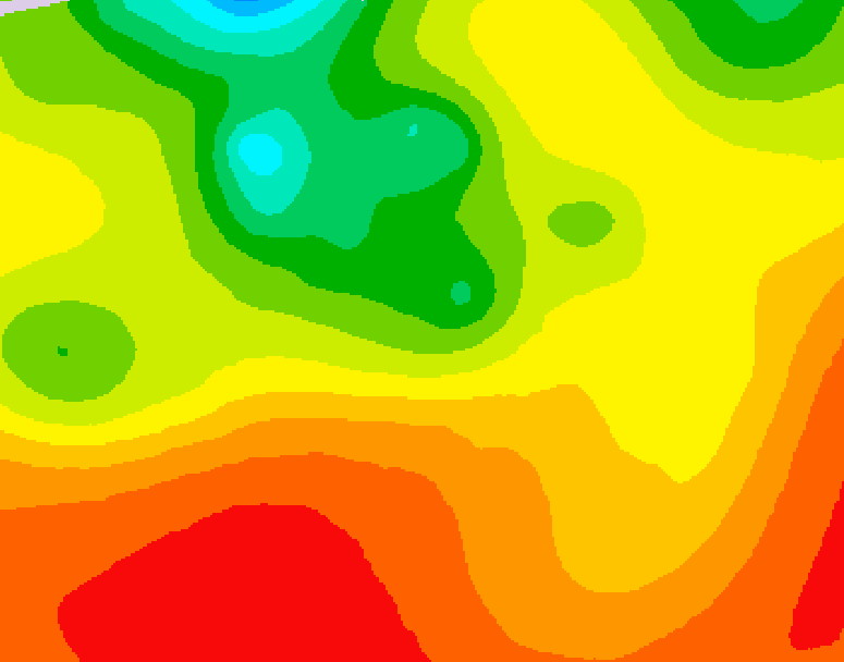 GDPS 500 millibar geopotential height 162 hour forecast chart for Canada based on 2026/07/24 1200Z data