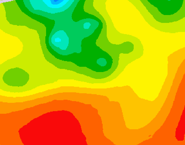 GDPS 500 millibar geopotential height 168 hour forecast chart for Canada based on 2026/07/24 1200Z data