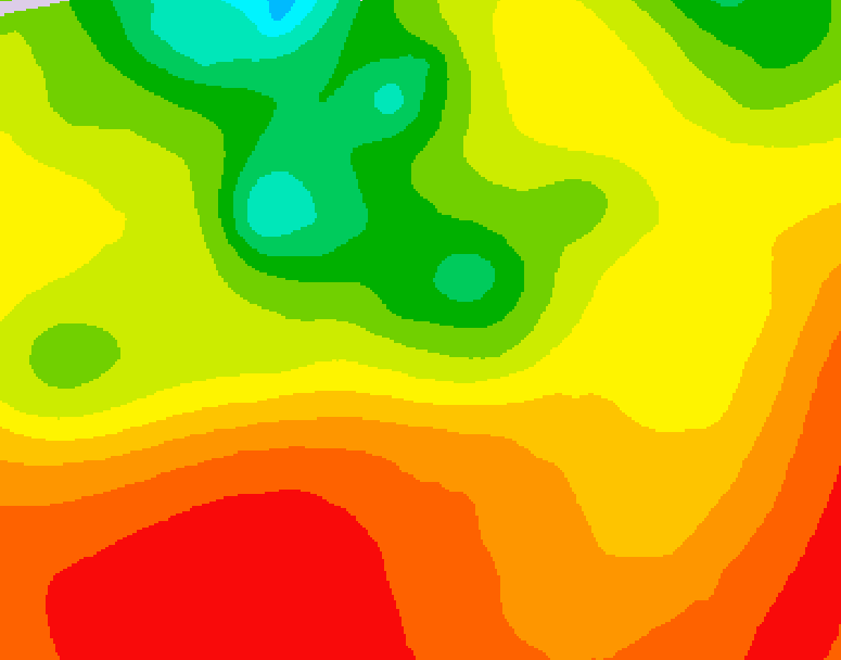 GDPS 500 millibar geopotential height 174 hour forecast chart for Canada based on 2026/07/24 1200Z data
